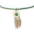 Bracelets Nusa Dua Bracelet pour femme Vert fantaisie th&egrave;me Indien dor&eacute;e Vert
