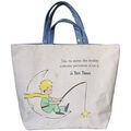 Sac Bandouliere Kiub Grand sac cabas Le Petit Prince en coton blanc