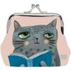 Porte-monnaie Enesco Petit Porte monnaie Read - Chat par Michelle Allen