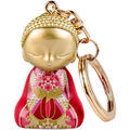 Cadeaux sur Grenoble : Porte cl&eacute; Kontiki Porte clef de collection Little Buddha - Ton amour Rouge