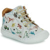 Baskets montantes enfant GBB LANINOU FLEX Blanc
