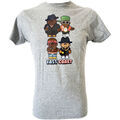 Tee-shirts sur Grenoble : T-shirt Corner Tee shirt gris chin&eacute; Weenicons East Coast taille S Gris