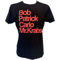 Tee-shirts sur Grenoble : T-shirt Corner T-shirt Bob l'&eacute;ponge noir taille L Noir