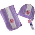 Chapeaux sur Grenoble : Chapeau Arditex Bonnet et &eacute;charpe Charlotte aux fraises Violet