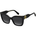 Lunettes sur Grenoble : Lunettes de soleil Marc Jacobs MARC 811/S Lunettes de soleil, Noir/Gris, 54 mm