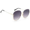 Lunettes sur Grenoble : Lunettes de soleil La Modeuse Lunettes de soleil pour femme - Dor&eacute; / Noir - Dor&eacute;