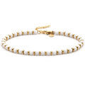 Bracelets Sixtystones Sixty Stones - 60 - Cha&icirc;ne Cheville - Blanc Grenoble