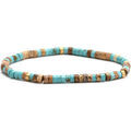 Bracelets Sixtystones racelet Perles Heishi Turquoise leu -20 cm Grenoble