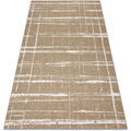 Tapis Rugsx FLAT 48965265 Tapis sisal Treillis vintage - 140x200 cm Beige 140x200 cm. . Maison & D&eacute;co > Tapis.