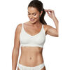 Triangles / Sans armatures Selmark Soutien-gorge triangle pr&eacute;form&eacute; sans armatures ONE AND LACE Blanc