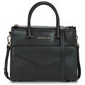 Sac &agrave; main LANCASTER SAFFIANO SIGNATURE 10 Noir