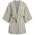 Manteaux sur Grenoble : Manteau Vila Senso Kimono - Birch/Embroidery