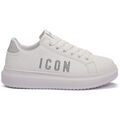Baskets femme sur Grenoble : Baskets Icon WHITE BLACK