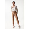 Pantalon Salsa Pantalon SLIM A TAILLE HAUTE Beige