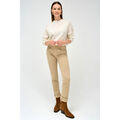 Pantalon Salsa Pantalon SECRET PUSH IN SLIM Beige Grenoble