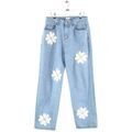 Jeans Arte Antwerp Jean droit en coton bleu