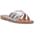 Tongs La Modeuse Tongs, mules pour femme - Argent&eacute; - Argent&eacute;