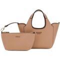 Sacs &agrave; mains sur Grenoble : Sac &agrave; main Guess Sac a main Ref 65971 Beige 18*12.5*7.5 cm Beige