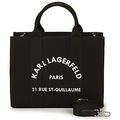 Sac &agrave; main Karl Lagerfeld K/RSG SQUARE MEDIUM TOTE Noir
