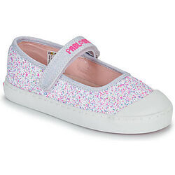 Ballerines enfant Pablosky CANVAS Argent&eacute;