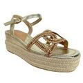 Chaussures Maria Mare Sandales pour femmes 68564 or Dor&eacute;