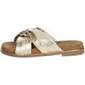 Sandales / Nu-pieds femme sur Grenoble : Claquettes Marco Tozzi 2-27133-42 Dor&eacute;