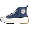 Baskets femme sur Grenoble : Baskets montantes Kaporal Basket Montante &agrave; Lacets Christa Bleu