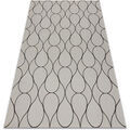 D&eacute;coration sur Grenoble : Tapis Rugsx Tapis SIZAL FLAT 49379960 Gotas cr&egrave;me / 200x290 cm Beige 200x290 cm. . Maison & D&eacute;co > Tapis.