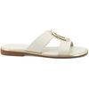 Mules Caf&eacute; Noir C1GG1666-PE25-W059 Blanc