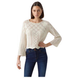 Pull Vero Moda PULL BEIGE - BIRCH - L