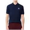 T-shirt Lacoste CHEMISE COL BORD-COTES MA SOFT BRANDING - Marine - XS