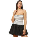 Robe La Modeuse Robes pour femme - Noir / Blanc -