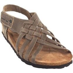 Chaussures Interbios sandale femme taupe INTER BIOS 7203