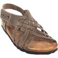 Chaussures Interbios sandale femme taupe INTER BIOS 7203
