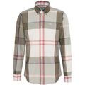 Chemise Barbour Chemise tartan kaki en coton