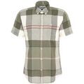 Chemise Barbour Chemise manches courtes kaki en lin
