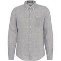 Chemise Barbour Chemise &agrave; motifs kaki en lin Marron Grenoble