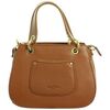 Sac &agrave; main Hexagona Sac port&eacute; main en cuir ref 46667 Caramel Marron