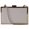 Pochette Lk Bennett Pochette en cuir &eacute;crue Beige