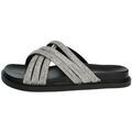 Sandales / Nu-pieds femme sur Grenoble : Claquettes Laura Biagiotti 9073 Argent&eacute;