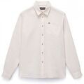 Chemises/chemisettes sur Grenoble : Chemise Napapijri G-LINEN LS NP0A4HQ2-N1A1 WHITE WHISPER