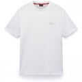 Tee-shirts sur Grenoble : T-shirt Napapijri S-SORANO NP0A4IEH-2061 WHITE HERON
