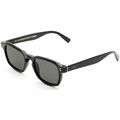 Lunettes sur Grenoble : Lunettes de soleil Retrosuperfuture CGO Col clair. Noir Lunettes de soleil, Noir/Noir, 49 mm