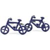 Boutons de manchettes Tony & Paul Boutons de manchette v&eacute;lo bleu Bleu Bleu