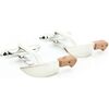 Boutons de manchettes Tony & Paul Boutons de manchette Couteau de cuisine Marron