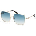 Lunettes de soleil Guess GU7906-H Lunettes de soleil, Or/Vert, 58 mm Dor&eacute; Grenoble