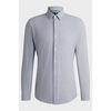 Chemise BOSS Chemise &agrave; motifs marine Bleu