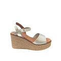 Espadrilles Eva Frutos 5869 Argent&eacute;