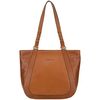 Sac a main Arthur & Aston Sac port&eacute; &eacute;paule en cuir Arthur et Aston ref 65496 Marron