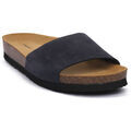 Mules femme sur Grenoble : Mules Frau NABUK BLU